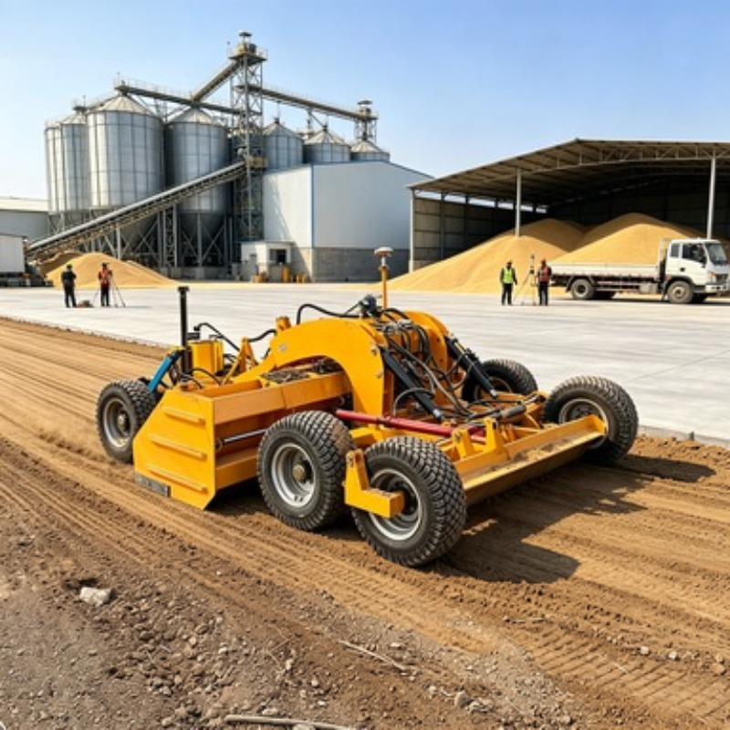 Precision Farming In Agriculture - Traktörle Çalışan Lazerli Arazi Tesviye Makinesi