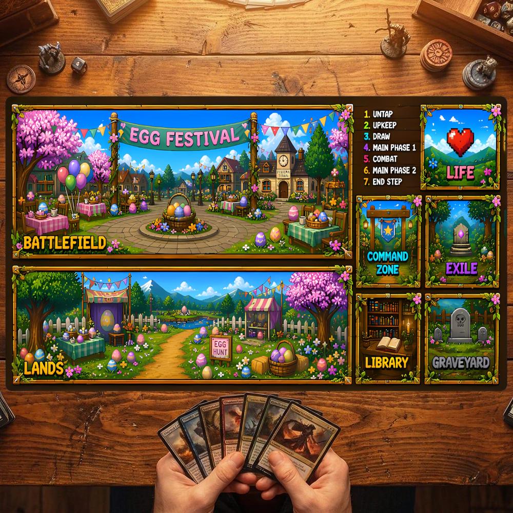 Farming Zone - Magic Card Oyun Matı, TCG Oyun
