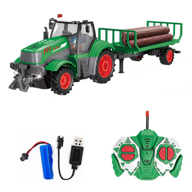 Agriculture Farming For Kids - 1:24 RC araba 27MHZ radyo uzaktan