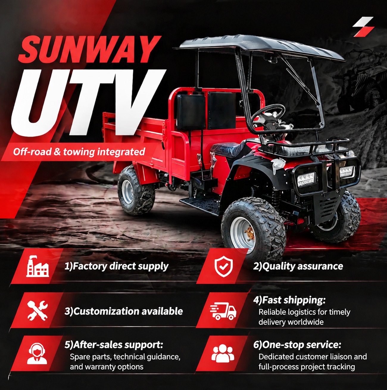 Tarımsal 300cc Arazi Aracı 4x4 - Agriculture Farming Working Model incelemesi ve fiyatı