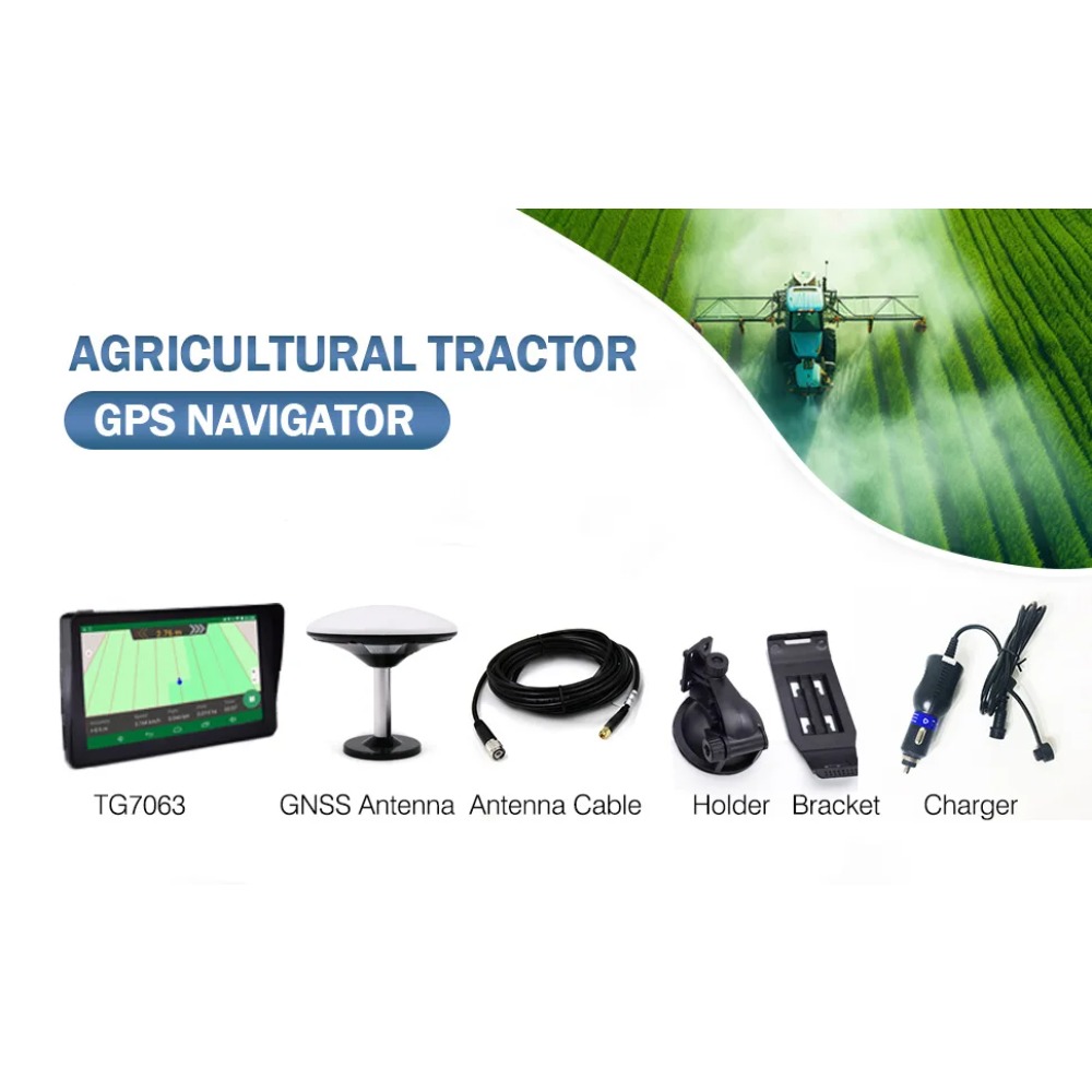 7 İnç Tarımsal GNSS GPS Naviga - Precision Farming In Agriculture incelemesi ve fiyatı