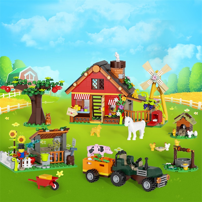 649 adet yaratıcı yel değirmen - Agriculture Farming For Kids incelemesi ve fiyatı
