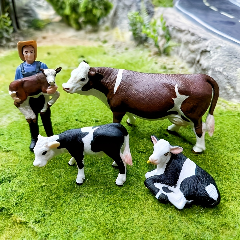 Çiftlik Çiftçisi ve İnek Model - Agriculture Farming For Kids incelemesi ve fiyatı